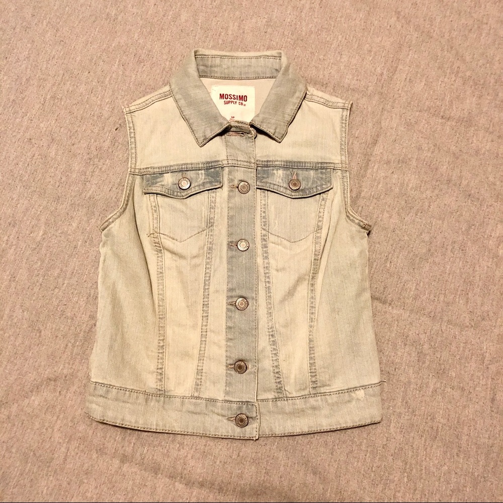 MOSSIMO Denim Vest NWOT